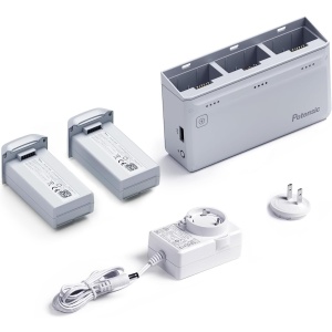 Potensic rychlonabíjecí stanice 60W More Power na tři baterie pro Atom 4K + adaptér + 2 baterie POC-007 ATM3CHAR-2