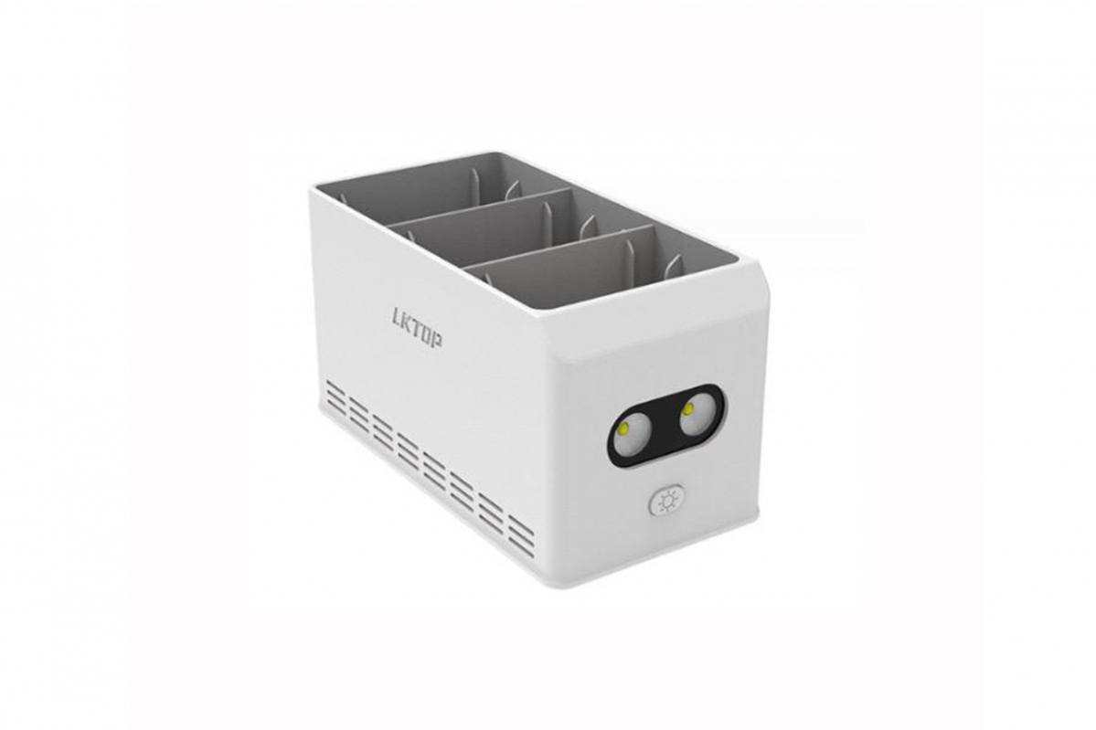 Dvoucestný nabíjecí hub s LED světlem 3v1 pro dron DJI Mini 3 Pro / DJI Mini 4 Pro 1DJ5318
