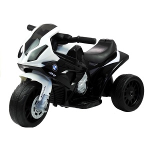 Dětská elektrická motorka BMW S1000RR tříkolka černá