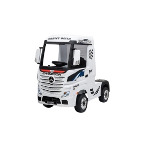 Dětské elektrické auto Mercedes Actros bílé