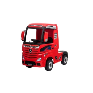Dětské elektrické auto Mercedes Actros červené