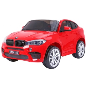 Elektrické autíčko BMW X6 M dvoumístné XXL červené