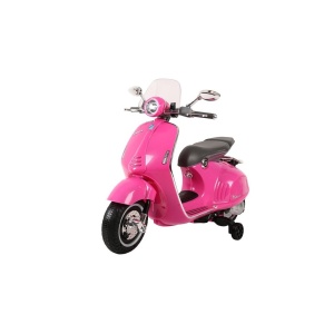Dětský elektrický skútr Vespa GTS růžový