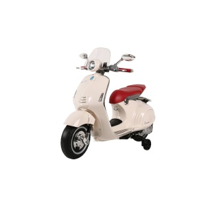 Dětský elektrický skútr Vespa GTS bílá