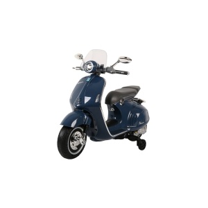 Dětský elektrický skútr Vespa GTS tmavě modrý