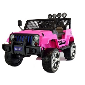 Elektrické autíčko Jeep Raptor 4x4 růžové