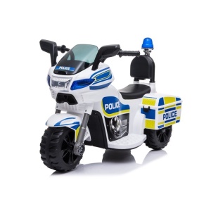 Policejní motorka - bílá