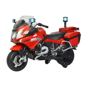 Elektrická motorka BMW R1200 Policie červená