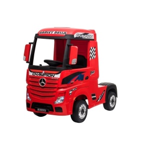 Dětský elektrický kamion Mercedes-Benz Actros 4x4 MP4 lakovaný červený