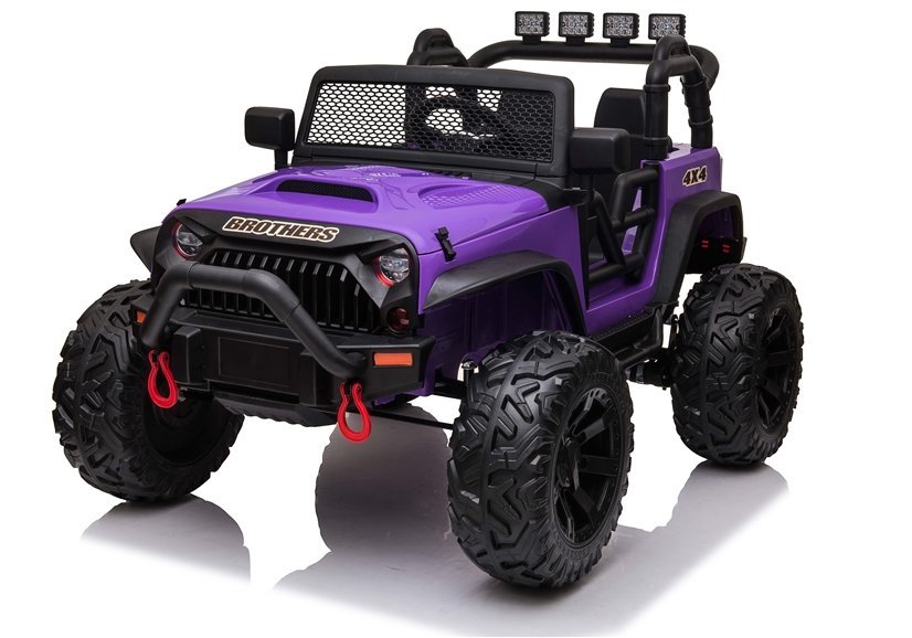 Dětské elektrické autíčko Jeep Power fialové