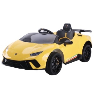 Dětské elektrické autíčko Lamborghini Huracan 4x4 žluté