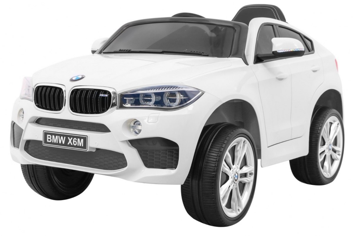 Elektrické autíčko BMW X6 M bílé