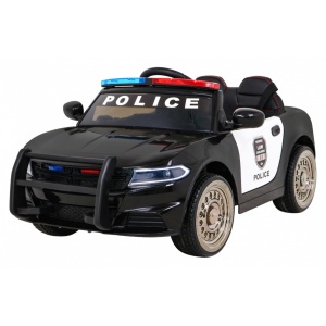 Dětské elektrické autíčko Super-Police černé