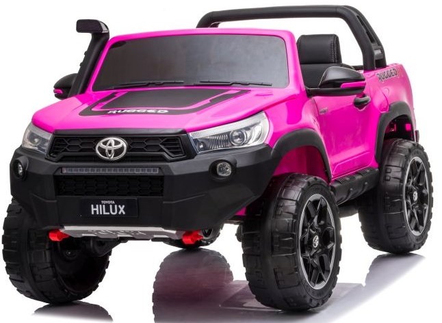Dětské elektrické autíčko Toyota Hilux 4x4 růžové