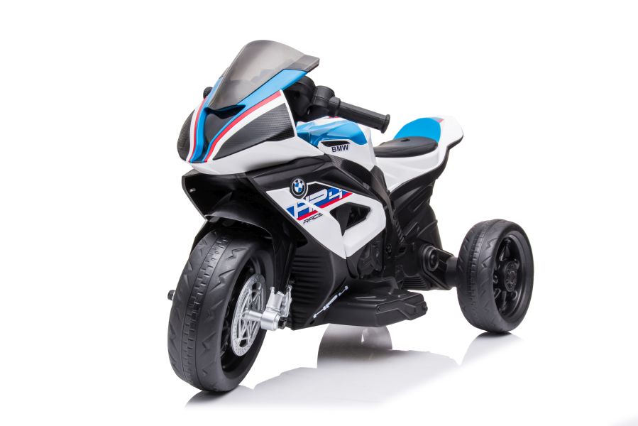Dětská elektrická motorka BMW HP bílá