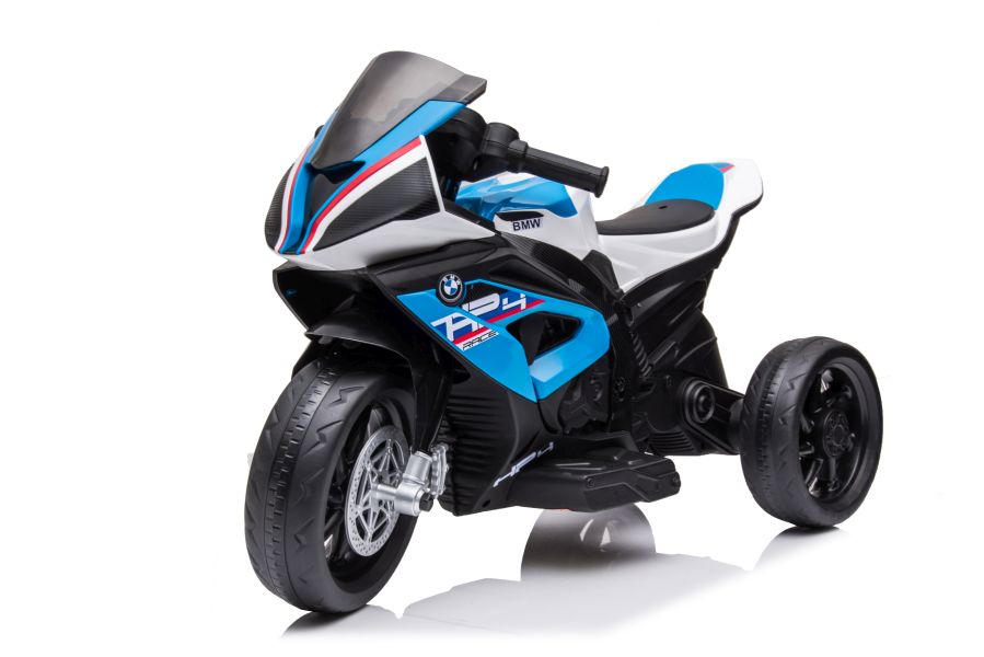Dětská elektrická motorka BMW HP modrá
