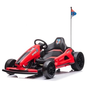 Dětská elektrická motokára A035 Drift červená