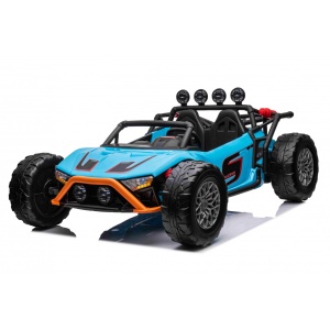 Elektrické autíčko Buggy Racing 2x200W modré