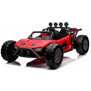 Elektrické autíčko Buggy Racing 2x200W červené