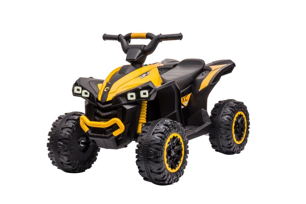 Dětská elektrická čtyřkolka XC-sport 2x45W žlutá