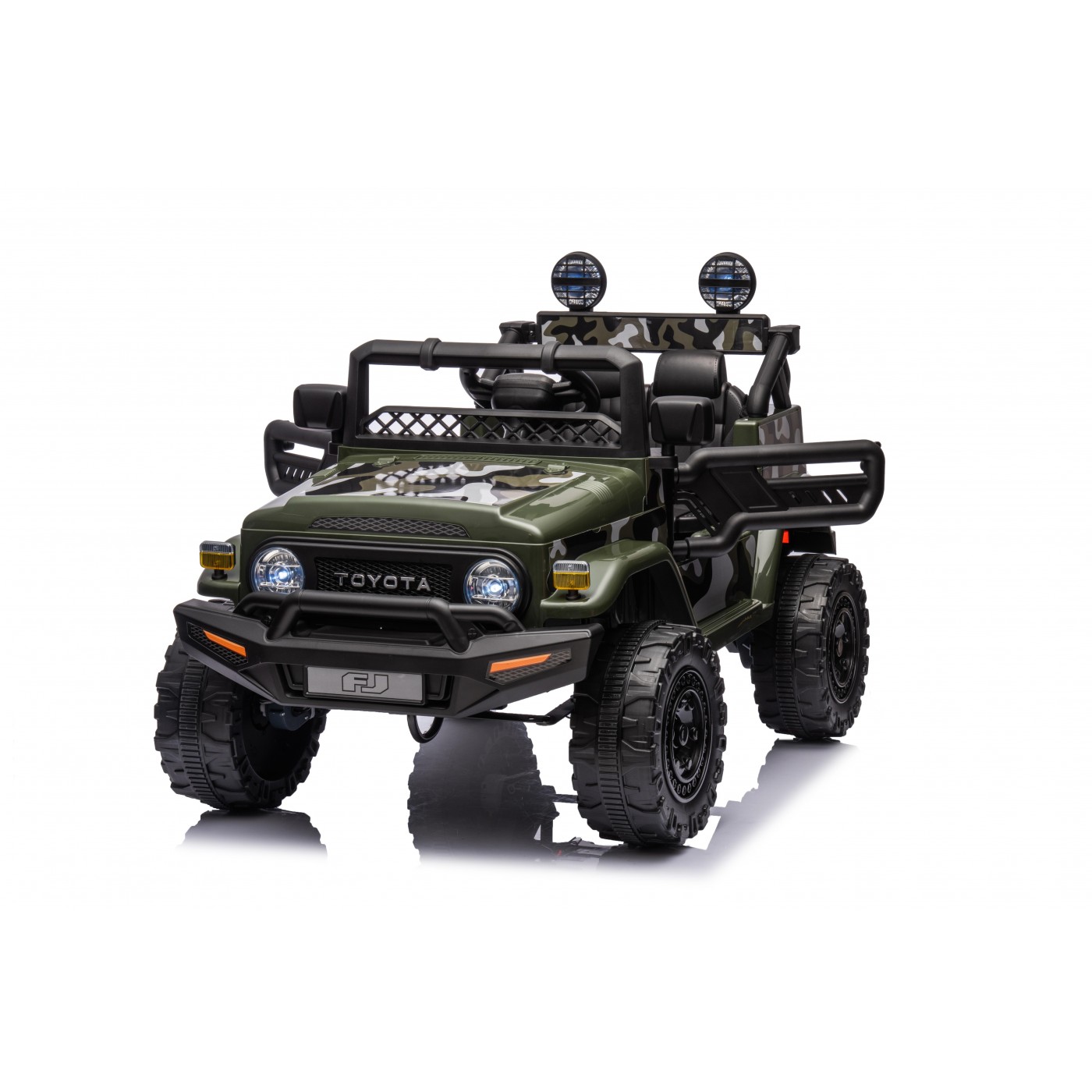 Elektrické autíčko Toyota FJ Cruiser 4x4 maskáčové