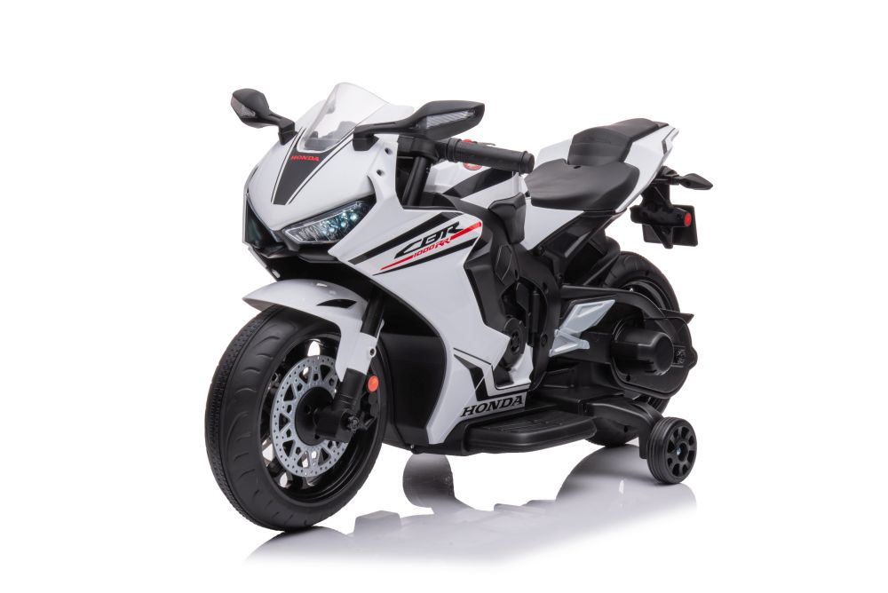 Dětská elektrická motorka Honda CBR 1000RR bílá