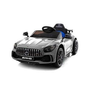 Elektrické autíčko Mercedes GTR lakované stříbrné