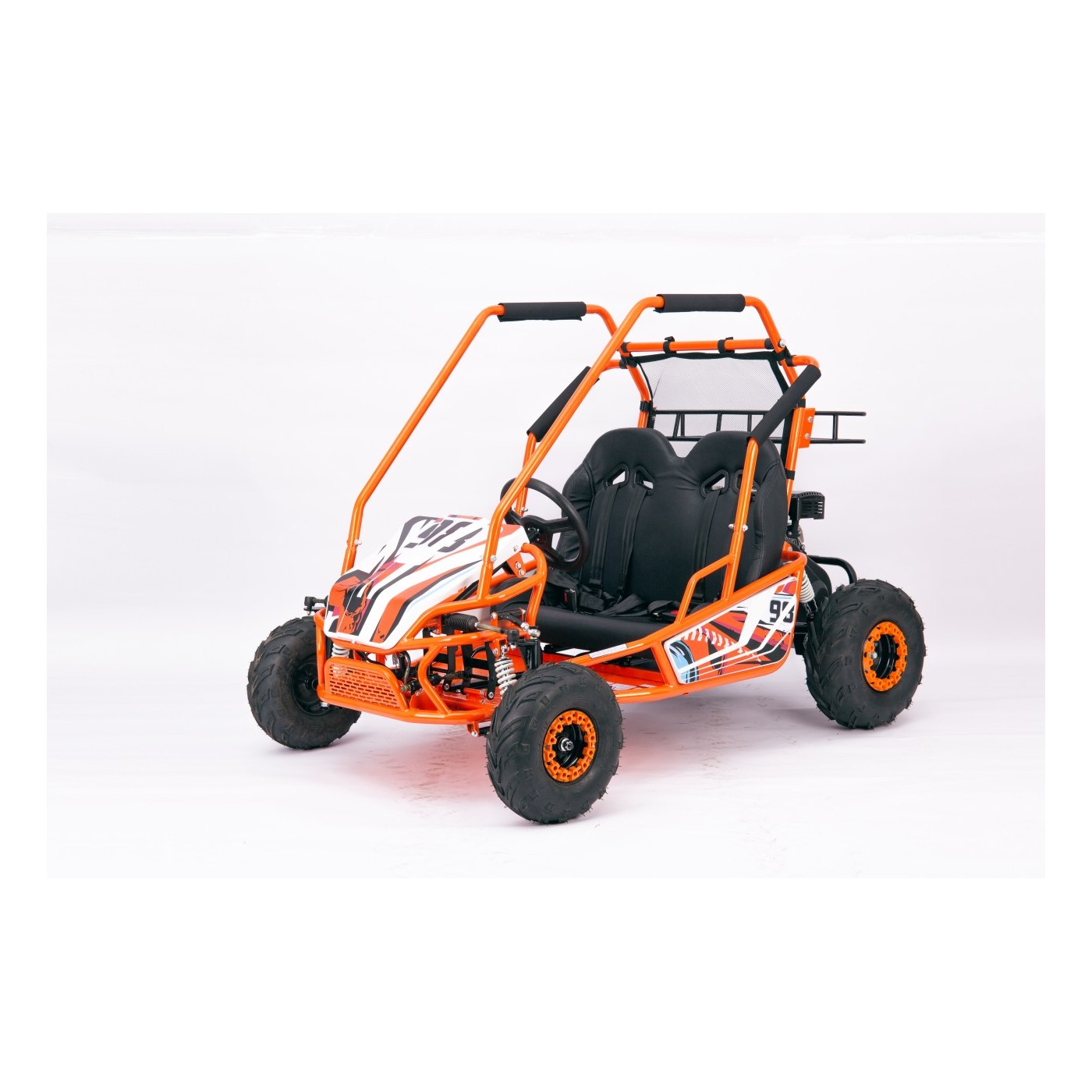 Dětské benzínové autíčko Buggy LUCKY SEVEN oranžové