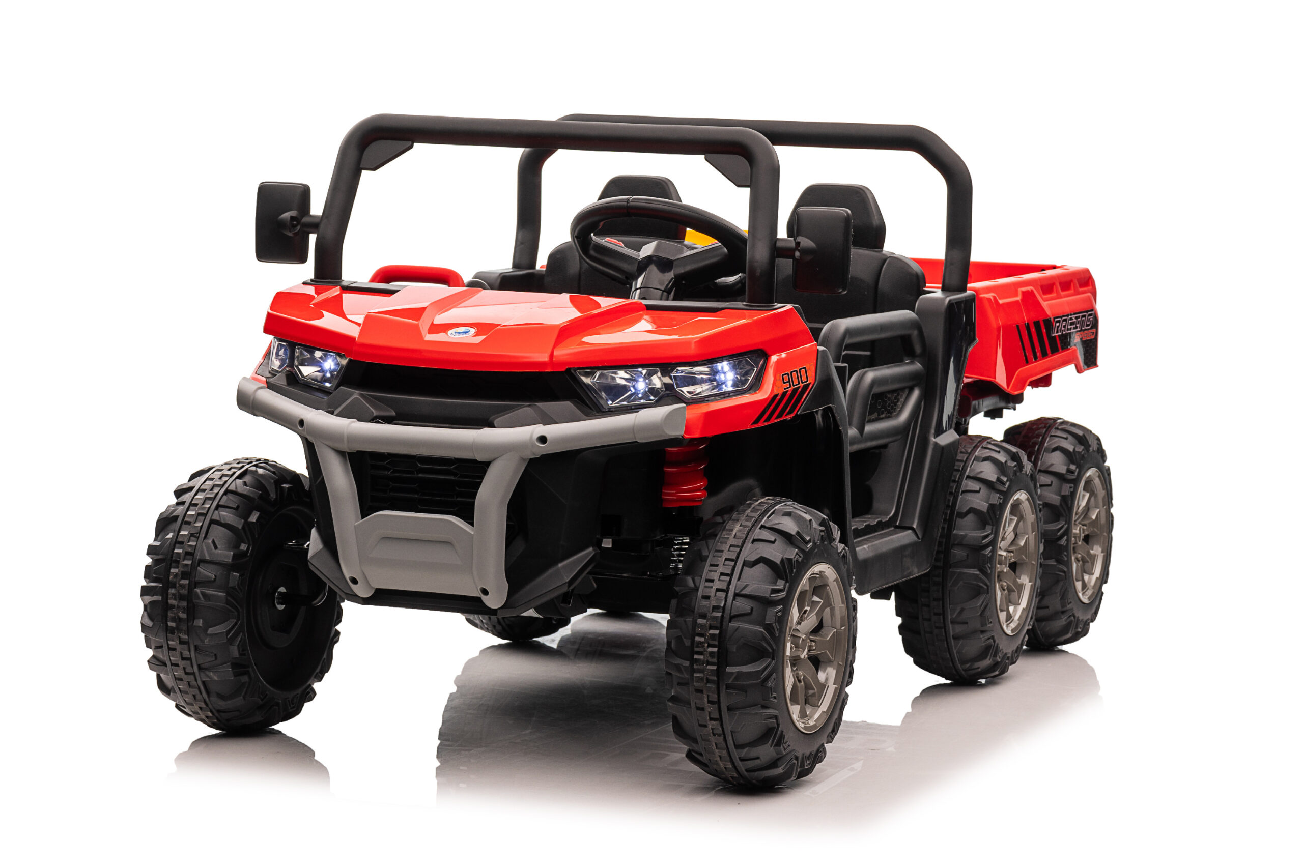 Elektrické autíčko Farmer Truck 24V 4x200W červené