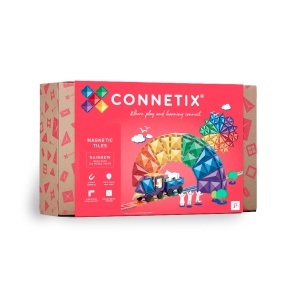 Connetix Connetix Tiles - Magnetická Stavebnice Duhová XXL 212 ks
