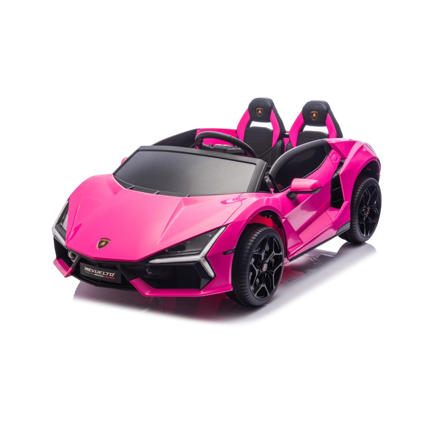 Dětské elektrické auto Lamborghini Revuelto XL STRONG růžové