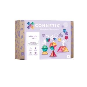Connetix Connetix Tiles - Magnetická Stavebnice Pastelová Rozšiřující Sada 48 ks
