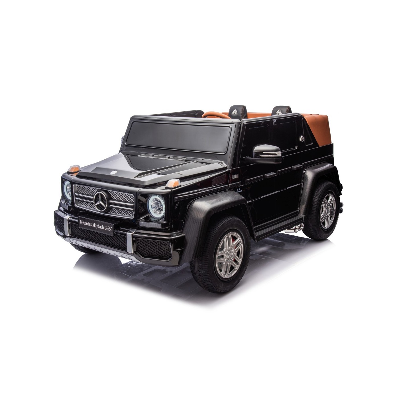 Elektrické autíčko Mercedes Benz MAYBACH G650 Strong MP4 černé
