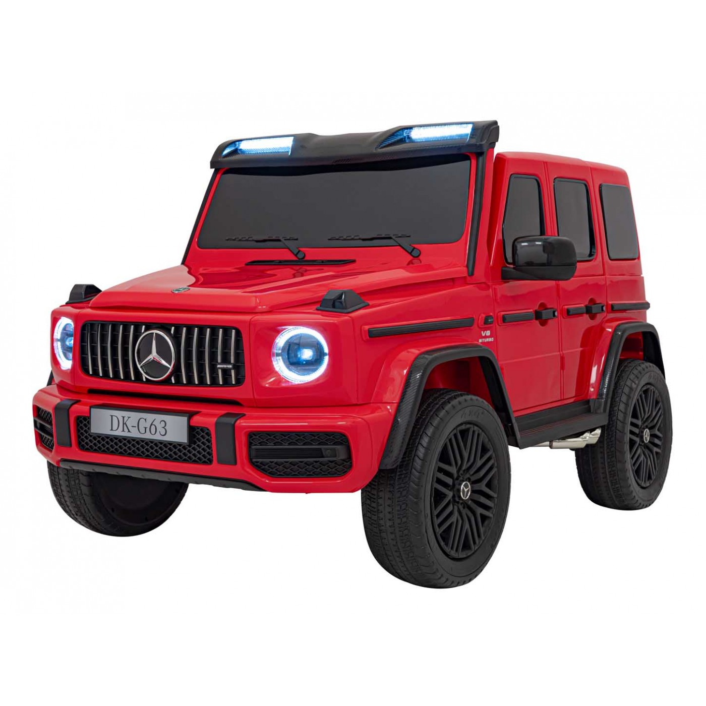 Elektrické autíčko Mercedes Benz G63 AMG XXL STRONG 24V červené
