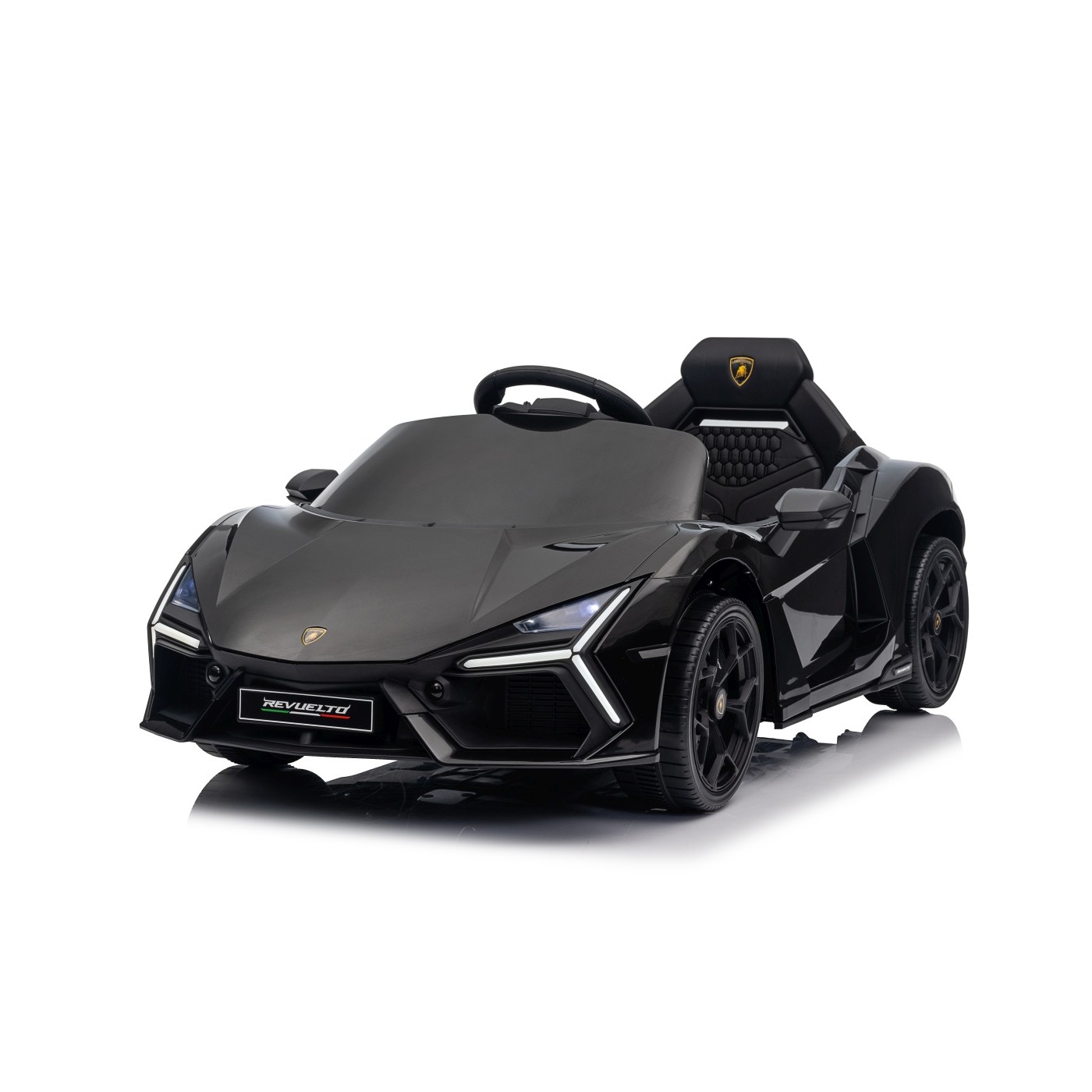 Dětské elektrické autíčko Lamborghini Revuelto černé