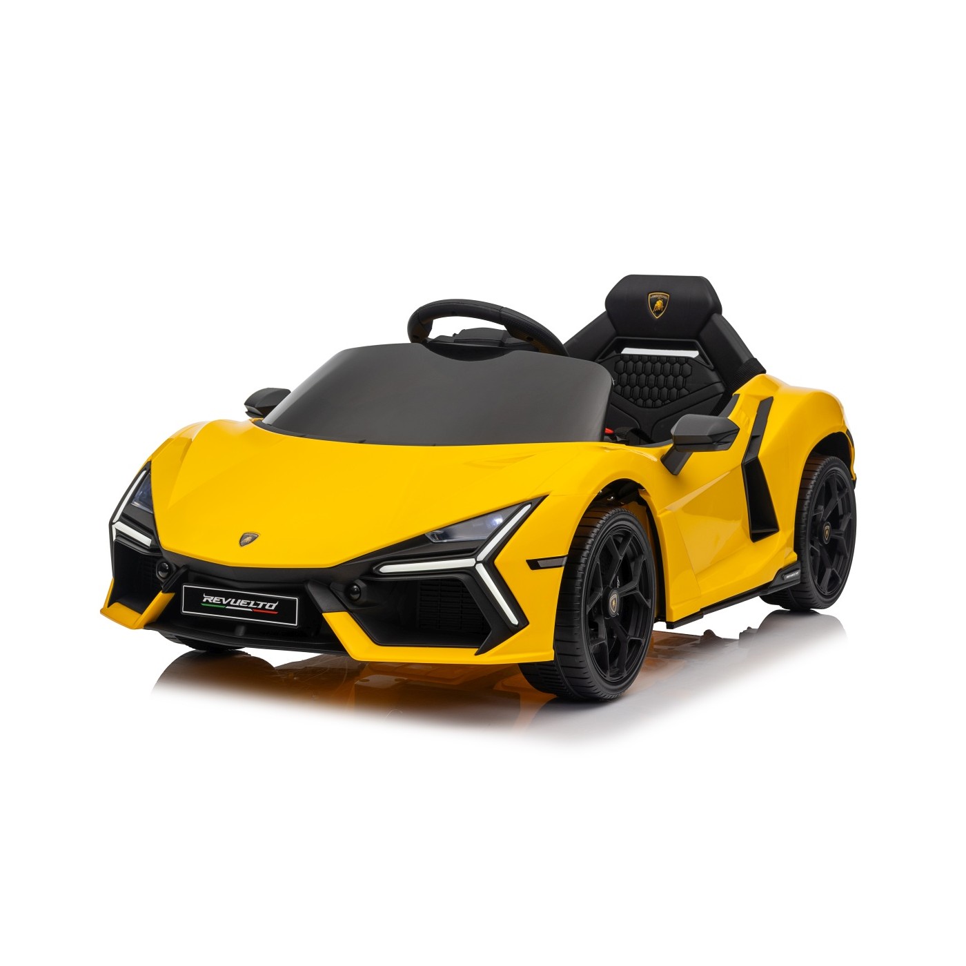 Dětské elektrické autíčko Lamborghini Revuelto žluté