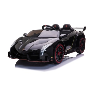 Elektrické autíčko Lamborghini Veneno 4x4 černé