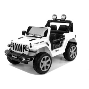 Elektrické autíčko SPEED 4x4 bílé | 180W | EVA | LED | 2