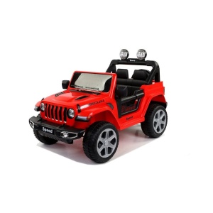 Elektrické autíčko SPEED 4x4 červené | 180W | EVA | LED | 2