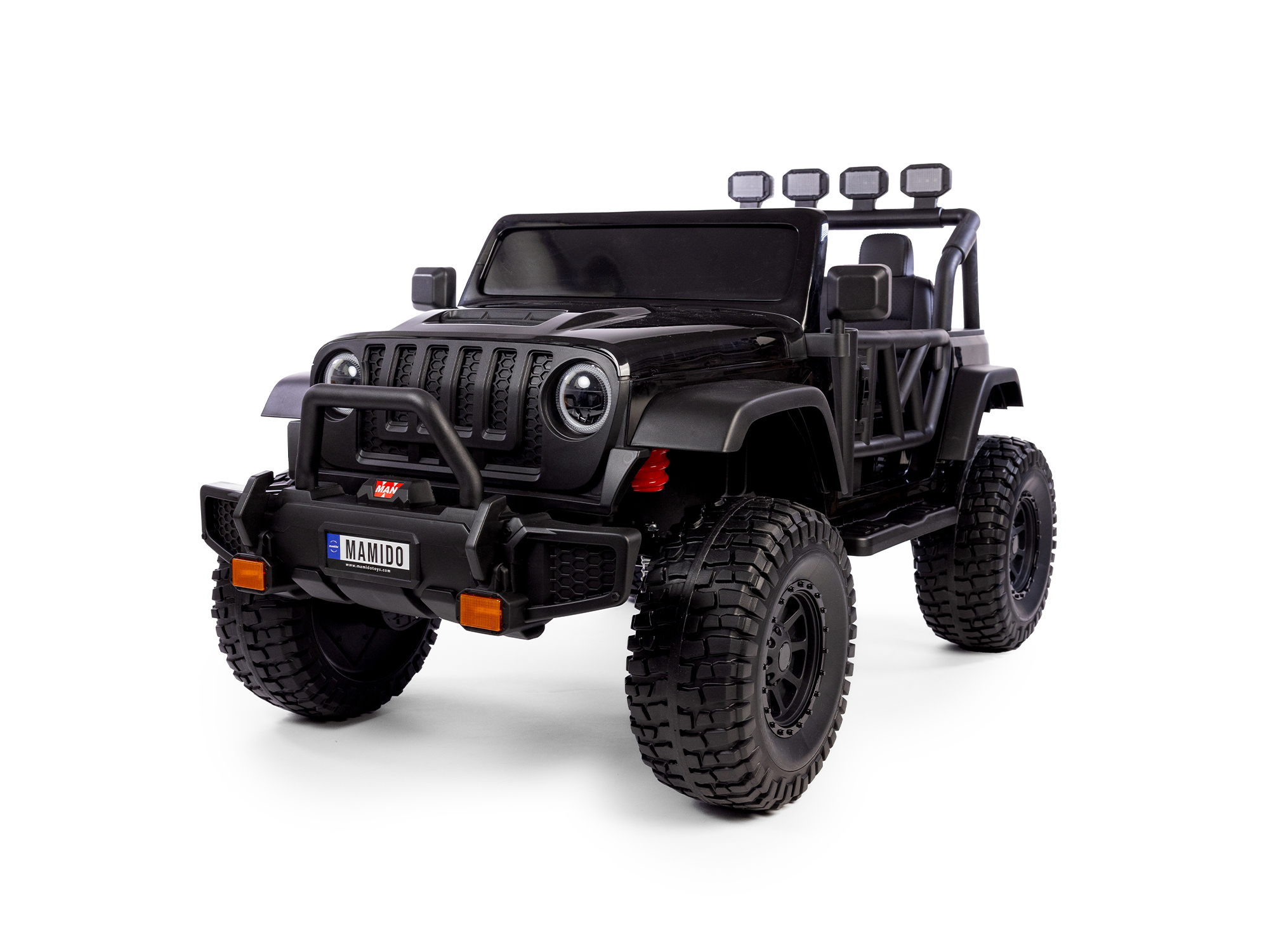 Elektrické autíčko Buggy BIG FOOT 4x4 černé 24V | 800W | 60 kg | EVA | LED | 2