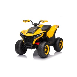 Dětská elektrická čtyřkolka Fast Wheel 4x4 žlutá