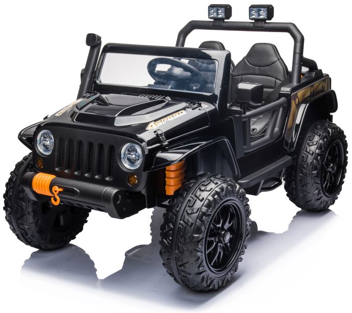 Elektrické autíčko Jeep 4Speed 24V | 4x200W černé
