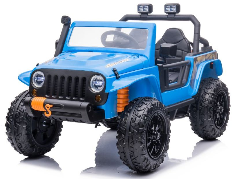 Elektrické autíčko Jeep 4Speed 24V | 4x200W modré