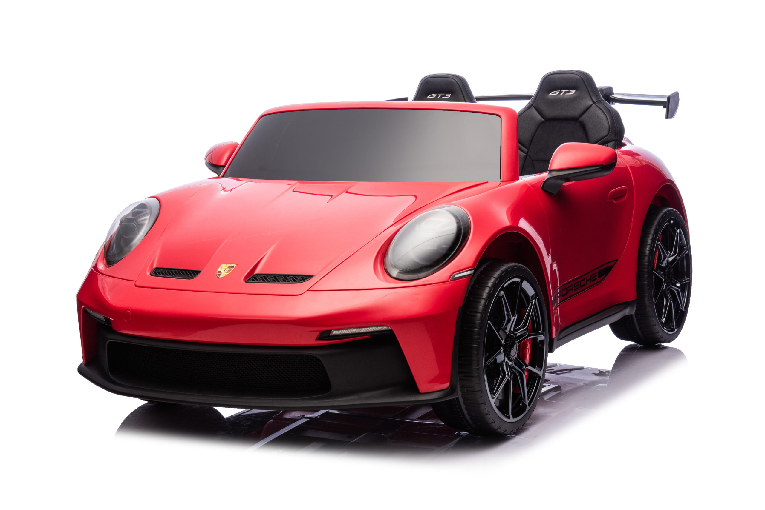 Elektrické autíčko Porsche 911 GT3 XXL + MP4 | 24V14Ah | 4x200W | Pro 2 děti | červené