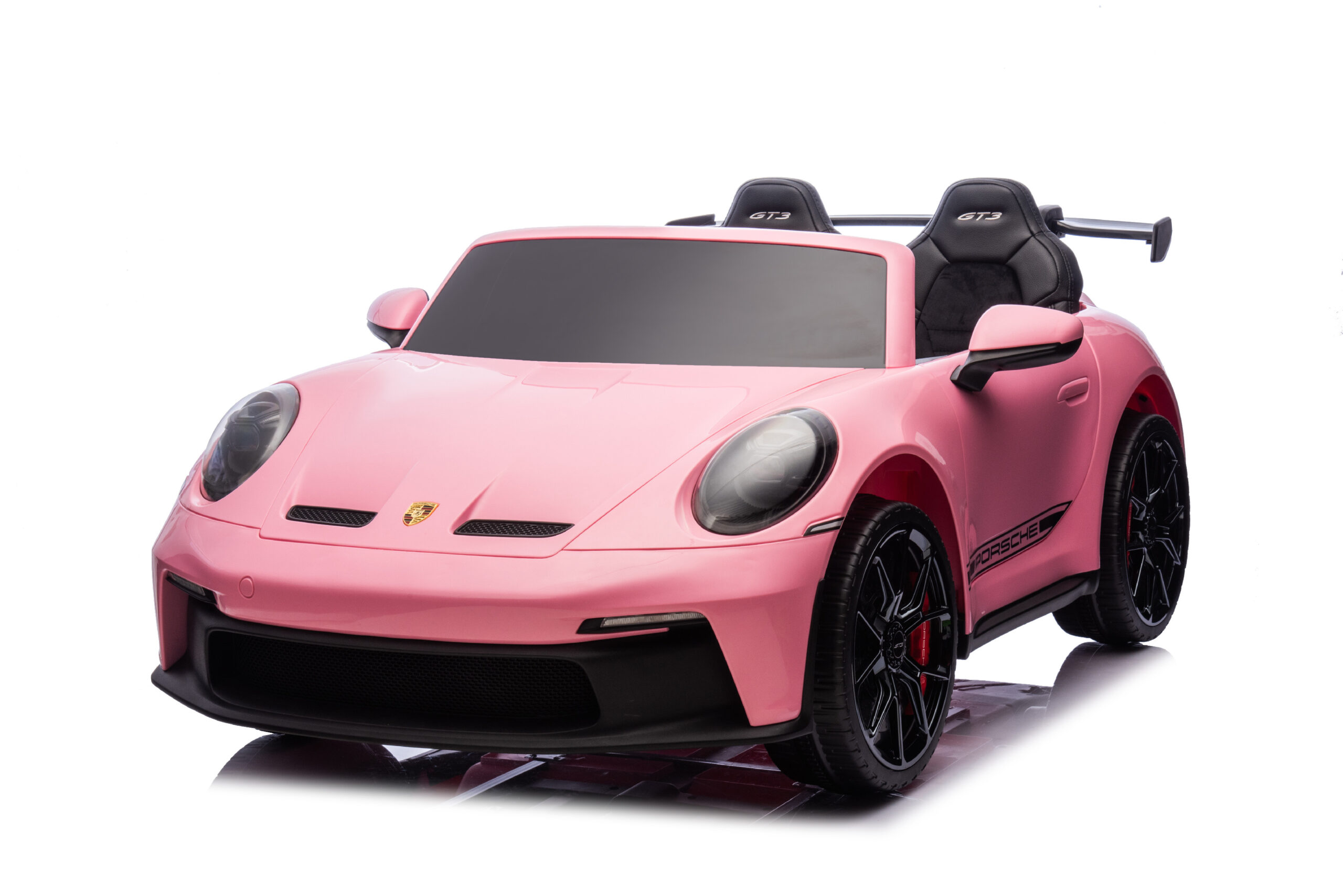Elektrické autíčko Porsche 911 GT3 XXL + MP4 | 24V14Ah | 4x200W | Pro 2 děti | růžové