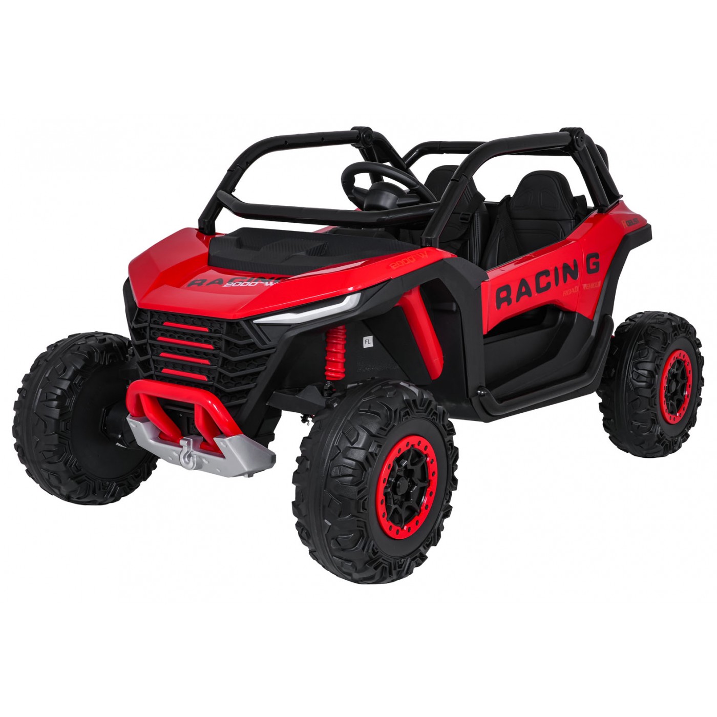 Elektrické autíčko RACING Road 2000 4x120W 24V červené