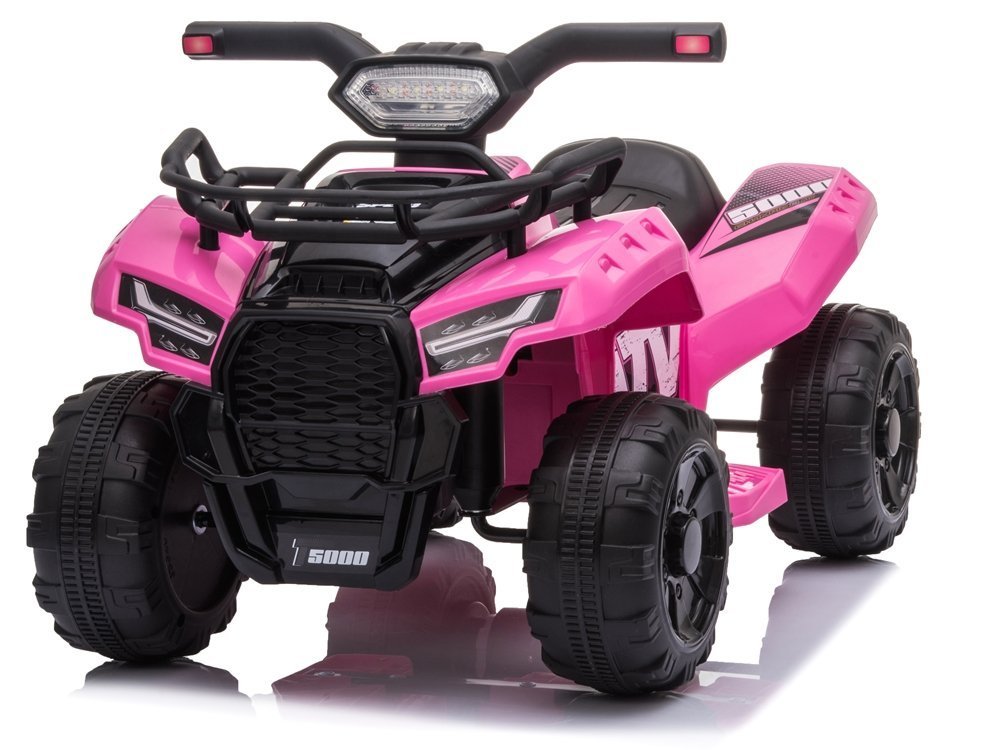 Dětská elektrická čtyřkolka ATV růžová - Rozbaleno - L-7907