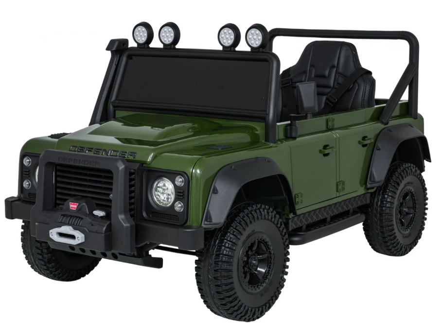 Dětské elektrické autíčko Land Rover Defender 110 SVX Concept zelené