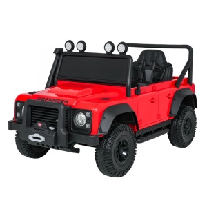 Dětské elektrické autíčko Land Rover Defender 110 SVX Concept červené
