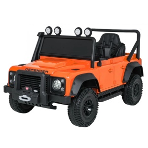 Dětské elektrické autíčko Land Rover Defender 110 SVX Concept oranžové